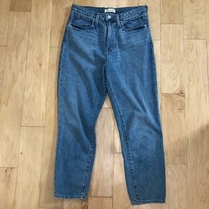 MADEWELL High Waisted Mom Jean